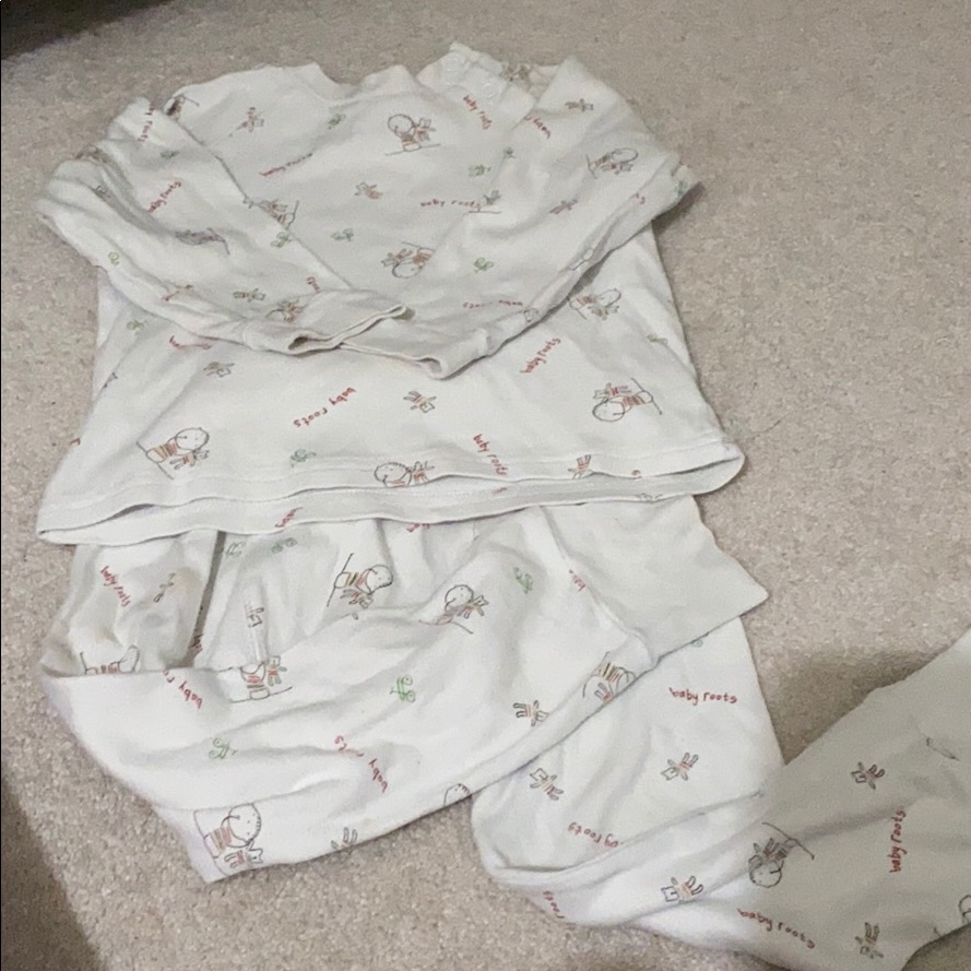 Roots Baby Roots Pajamas Size 3t